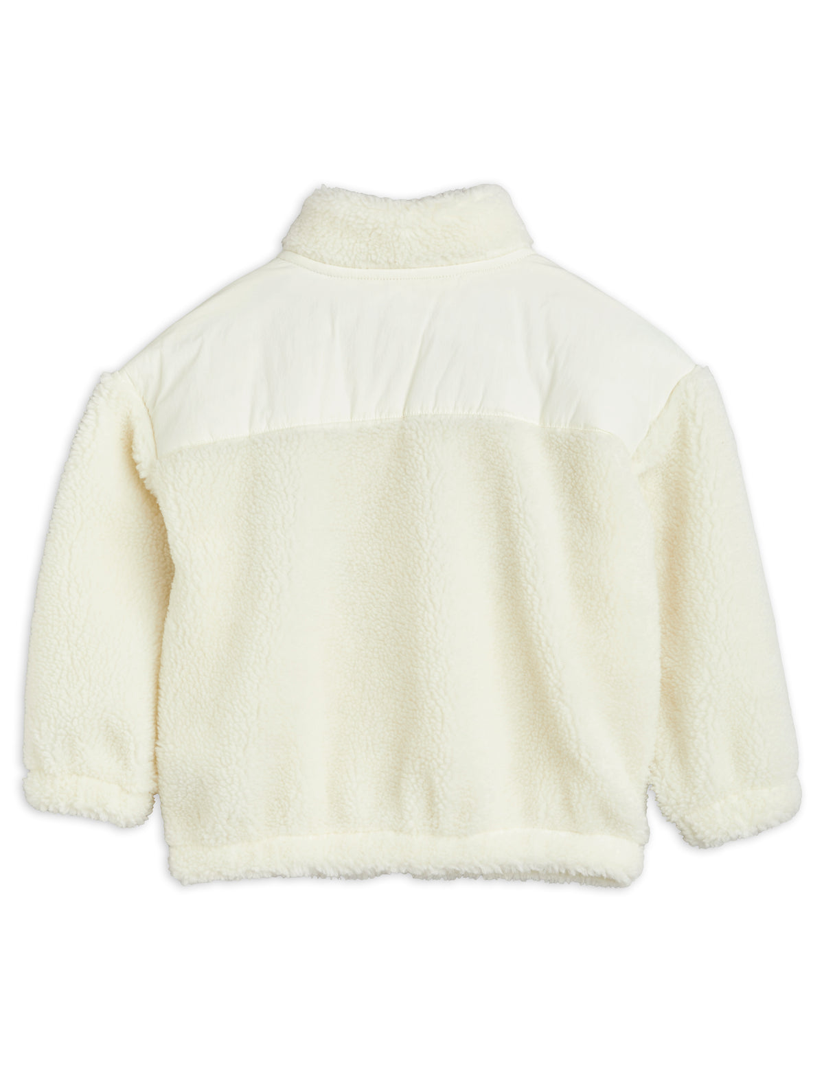 Penguin Pile Zip Cardigan - White