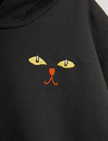 Cat ears hoodie  - black