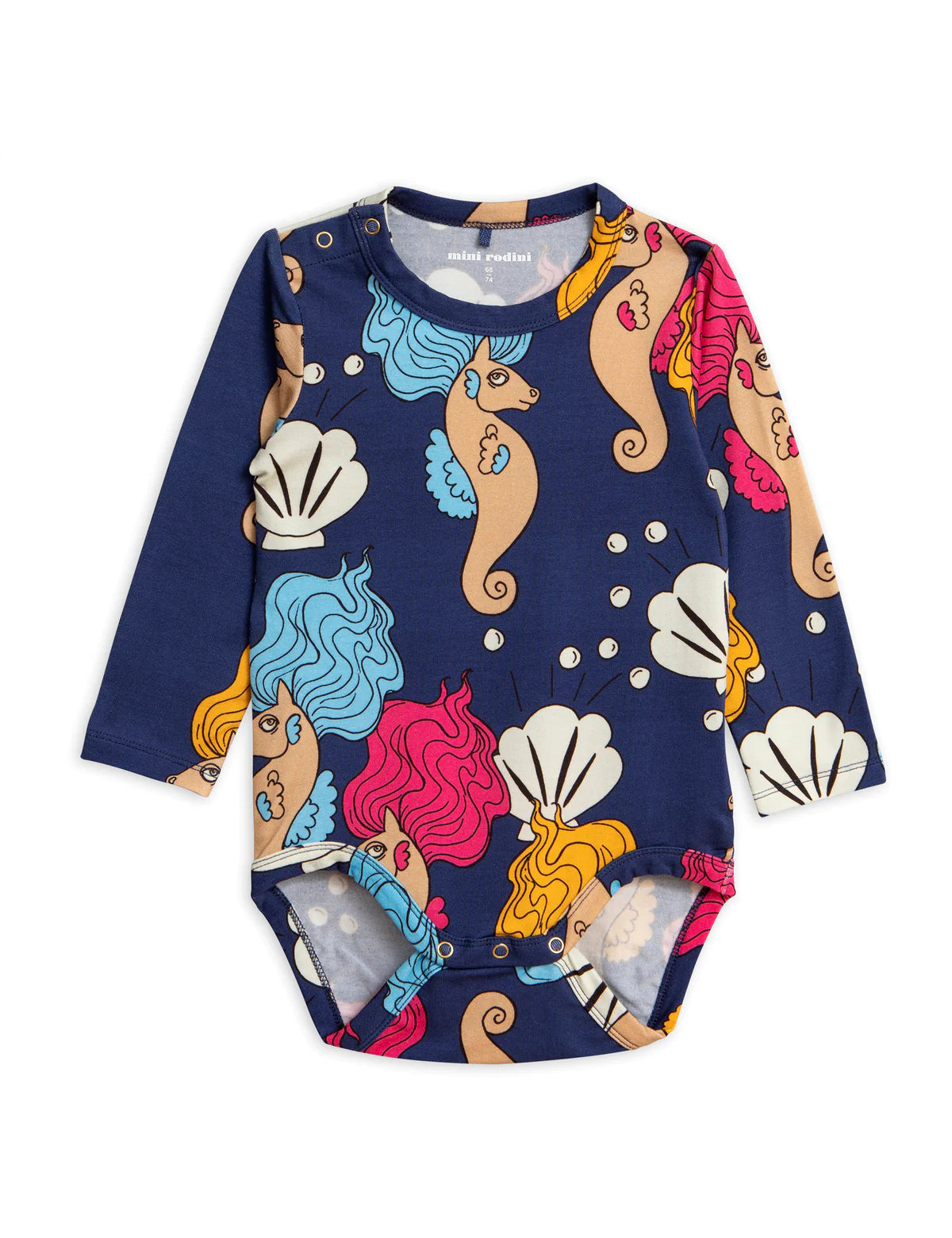 Seahorse Long Sleeve Body Navy