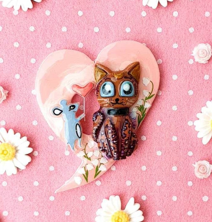 Let Me Love You Brooch