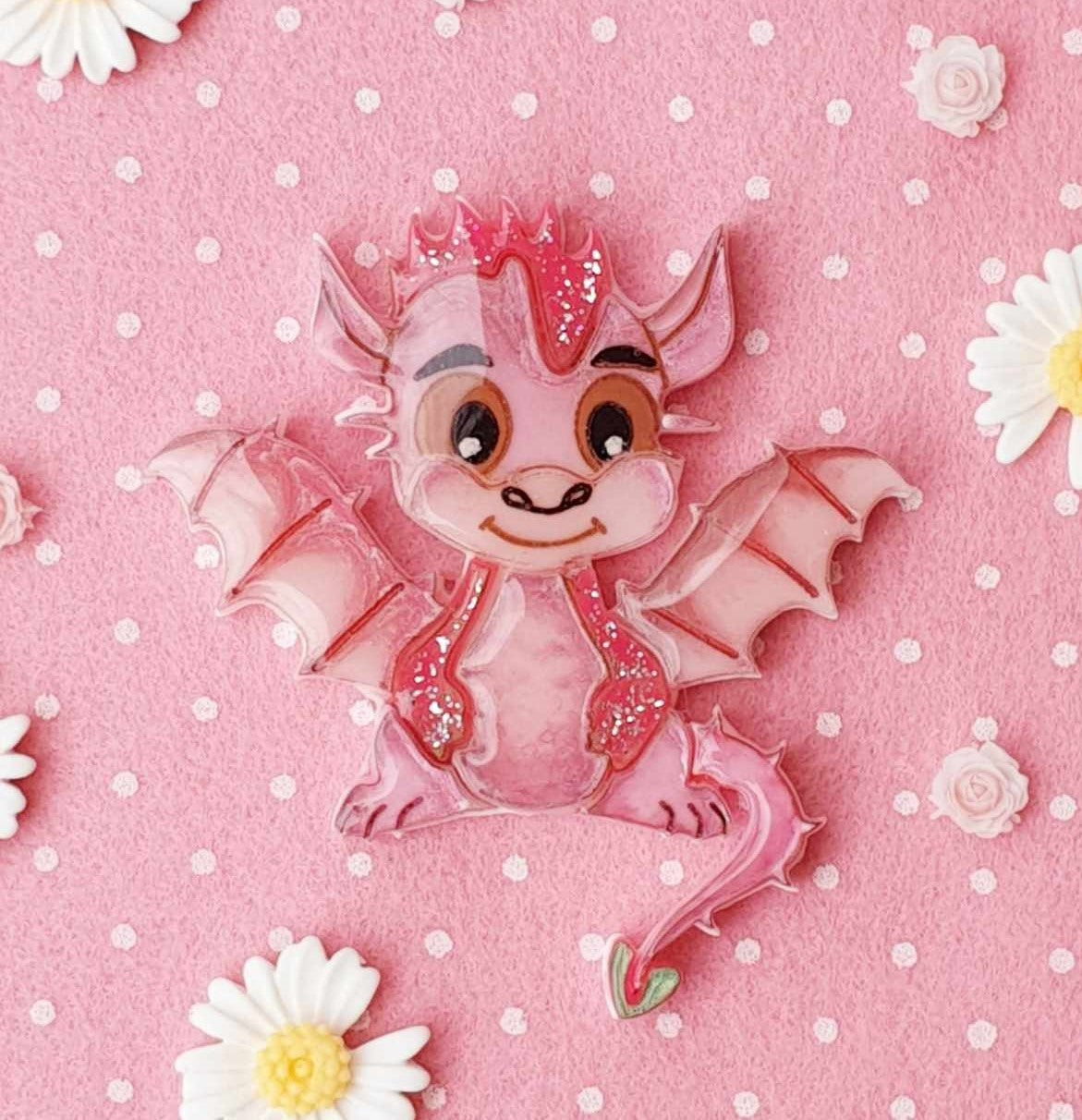 Send A Little Love On Brooch