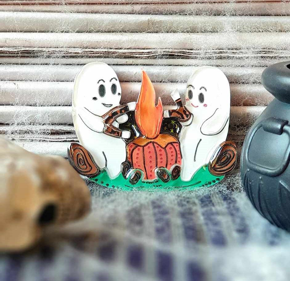 Ghost Stories Brooch