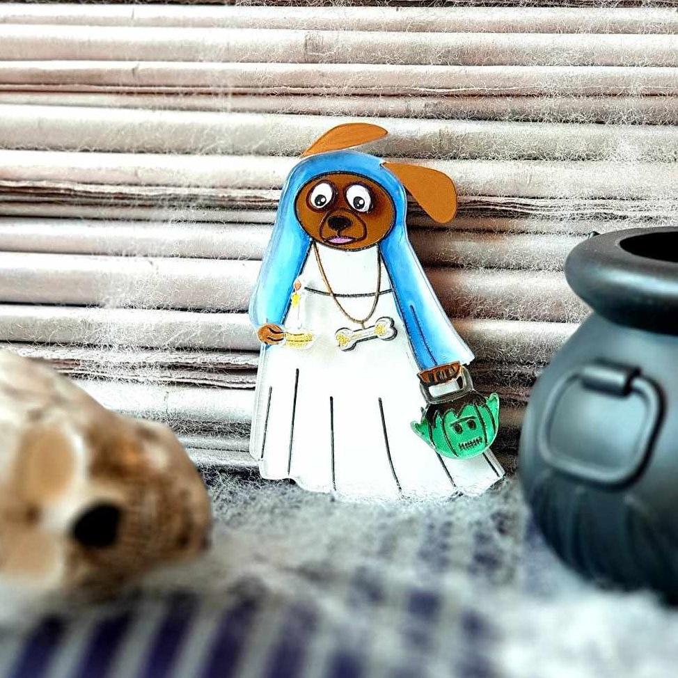 Scooby Whoooo Brooch