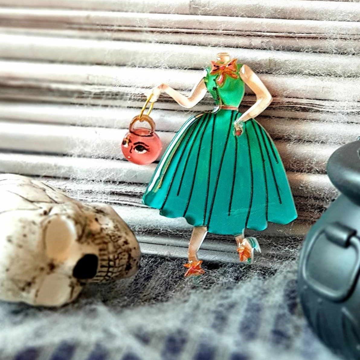 Ten Pounds Lighter Brooch