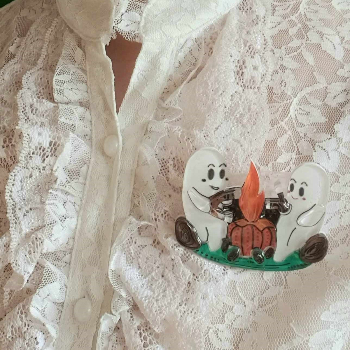 Ghost Stories Brooch
