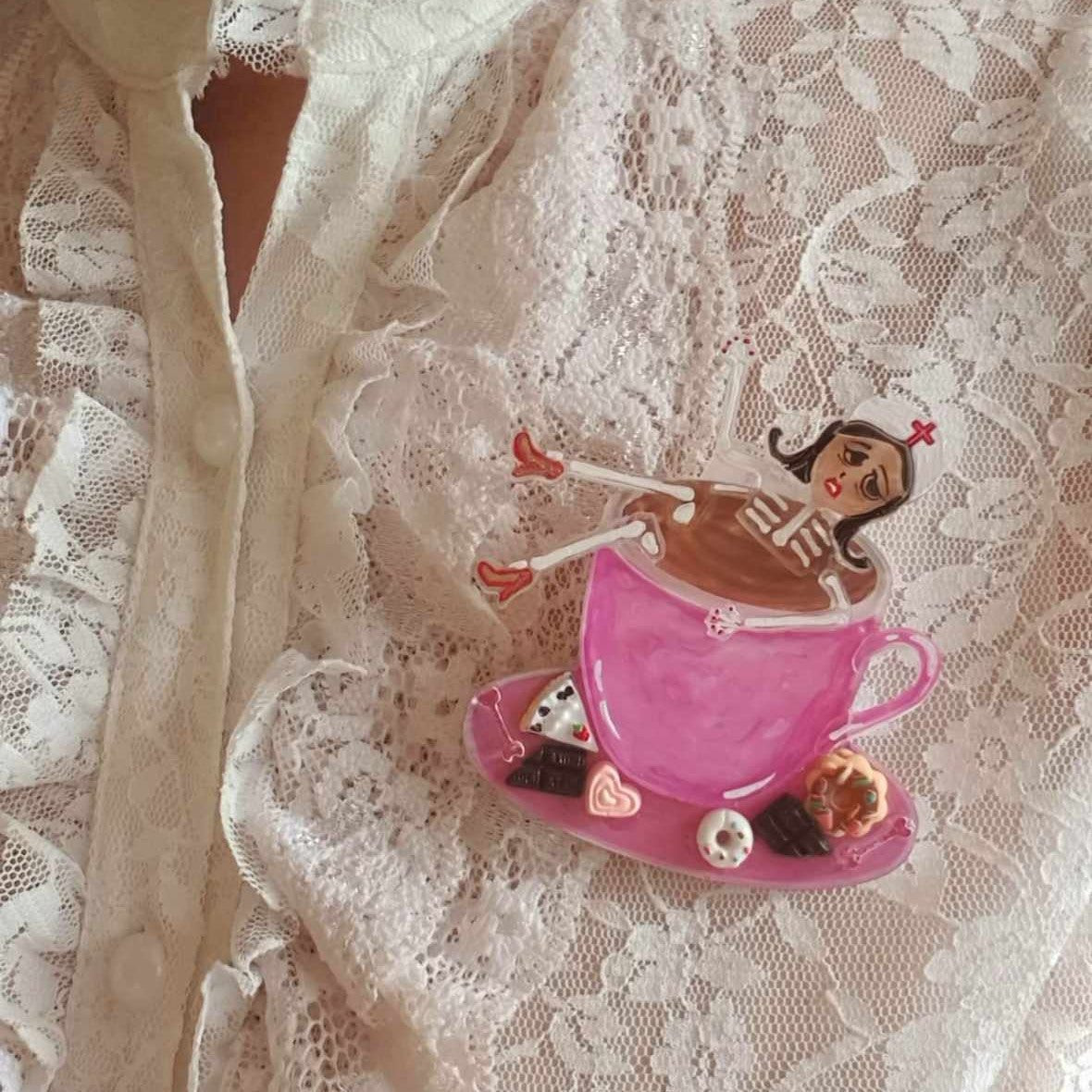 Nurse Essentials Brooch