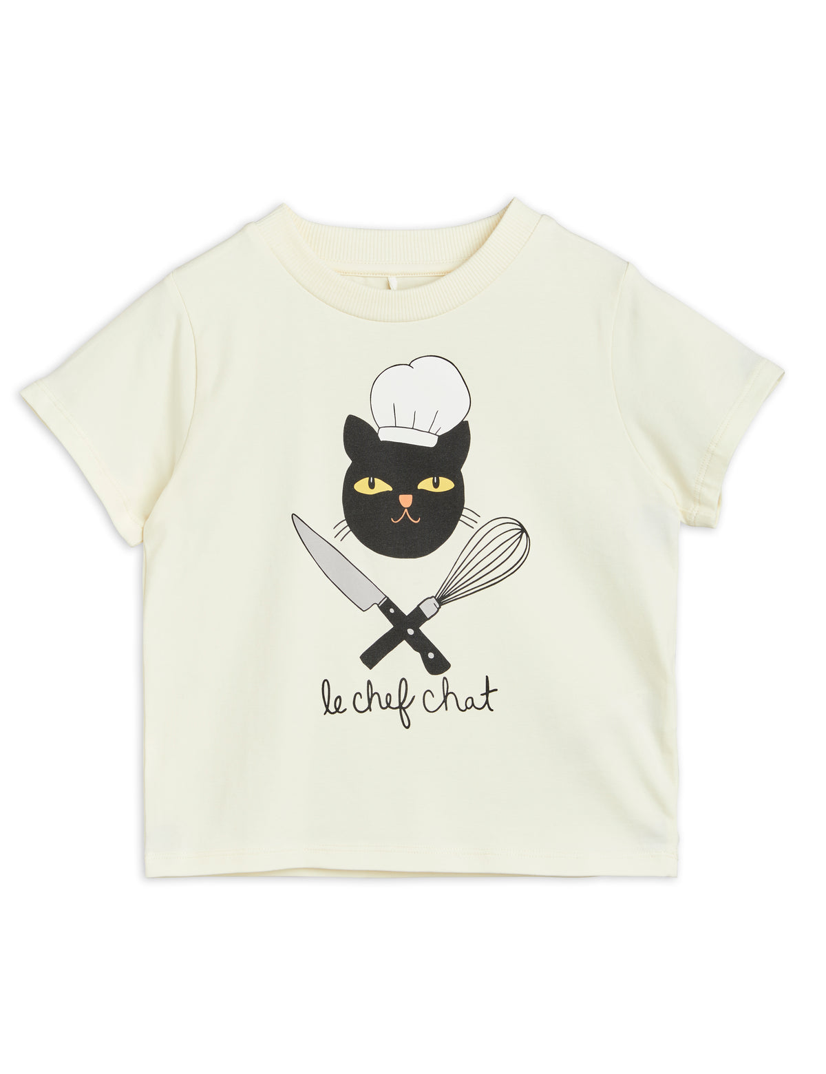 Chef Cat SP SS Tee - Off white