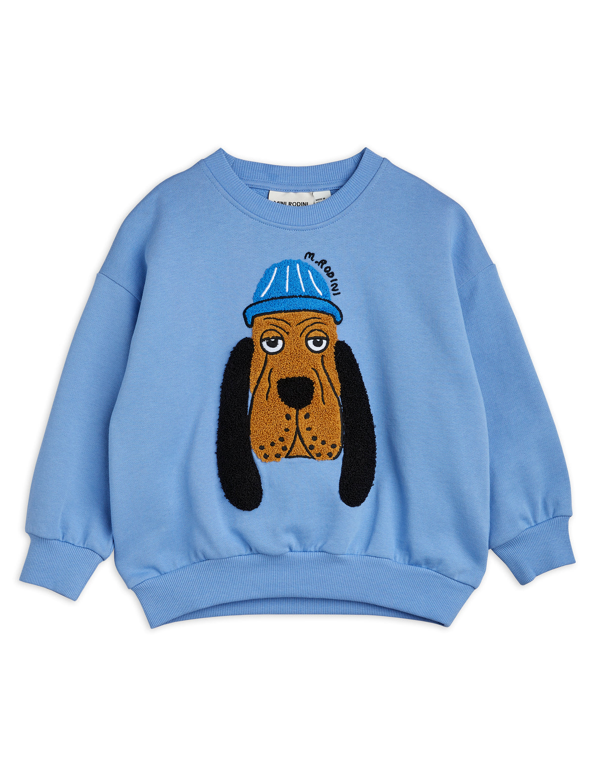 Bloodhound Chenille Sweatshirt - Blue