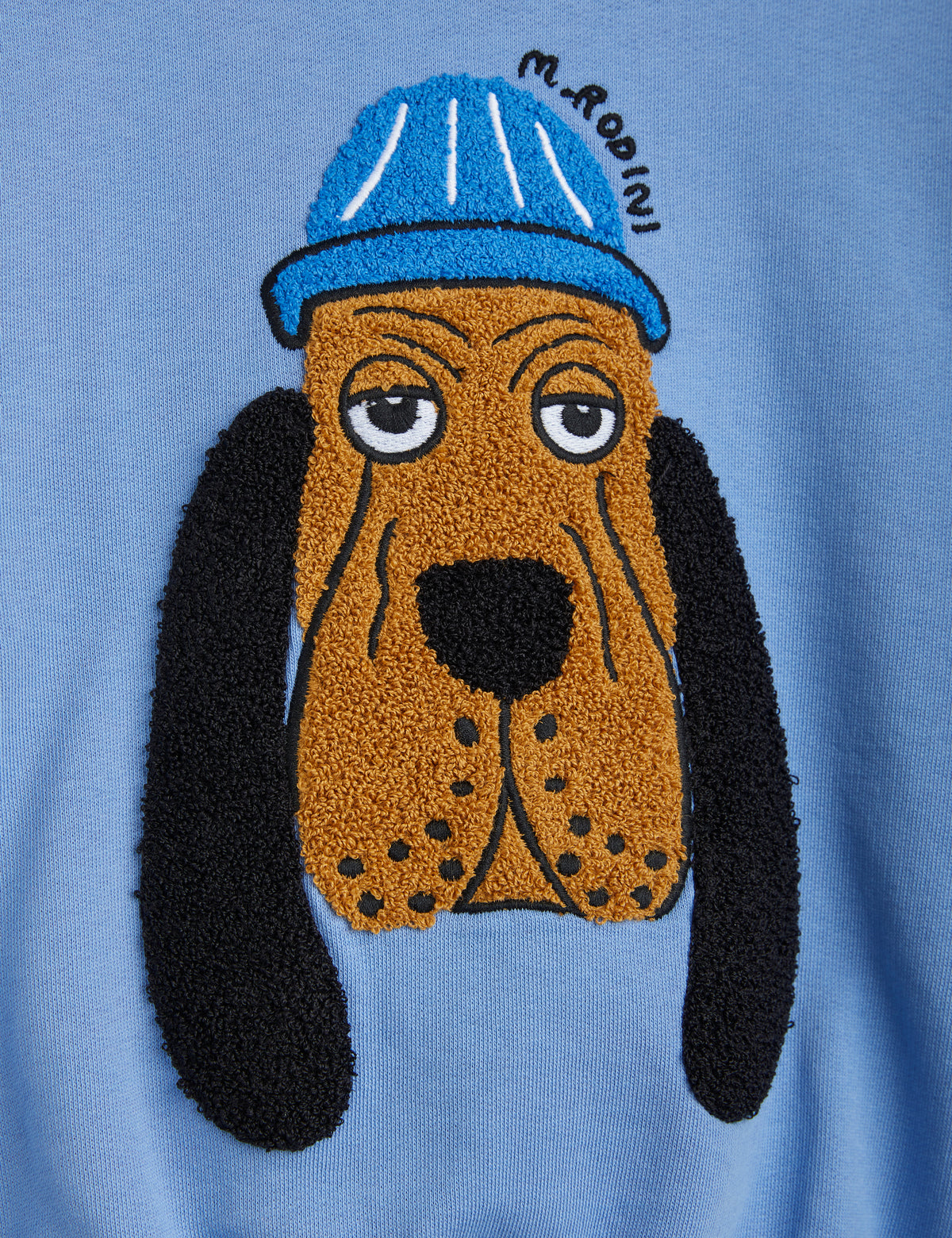 Bloodhound Chenille Sweatshirt - Blue