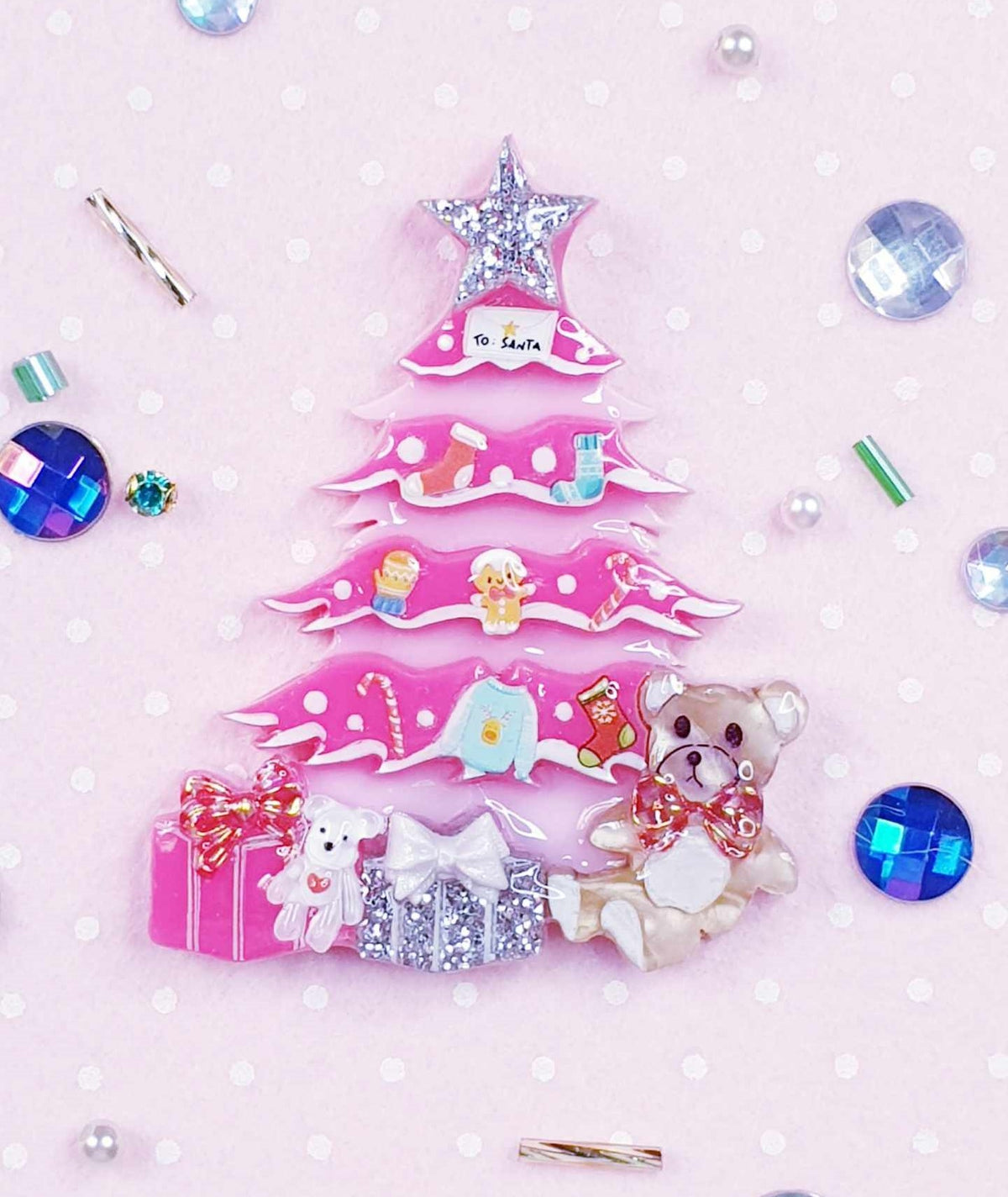 My Christmas Tree Brooch