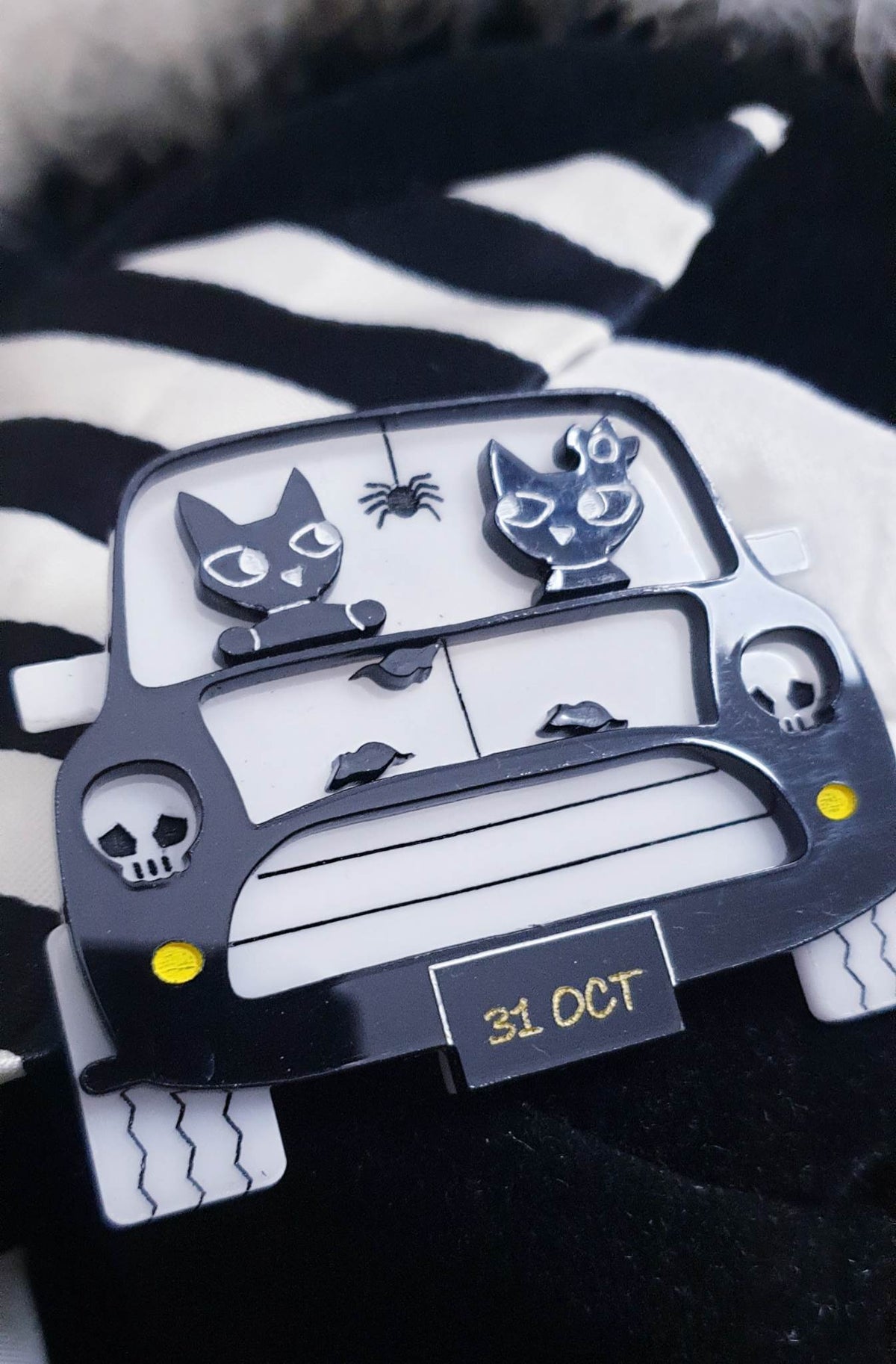 Cooper &amp; Mini First Halloween Brooch