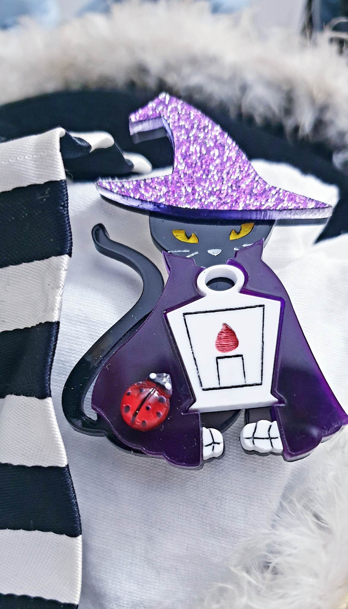 Creeper Returns Brooch