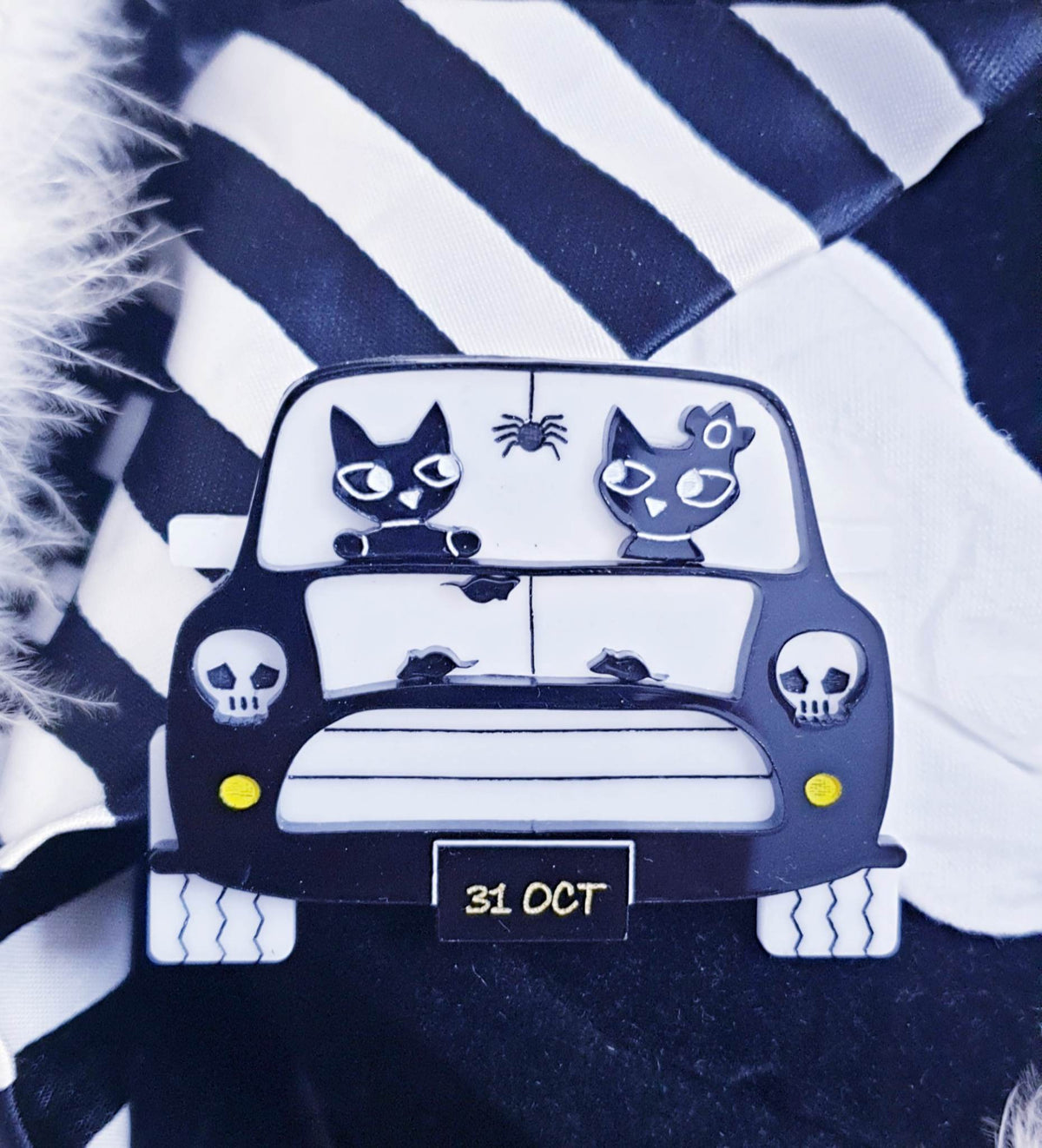 Cooper &amp; Mini First Halloween Brooch