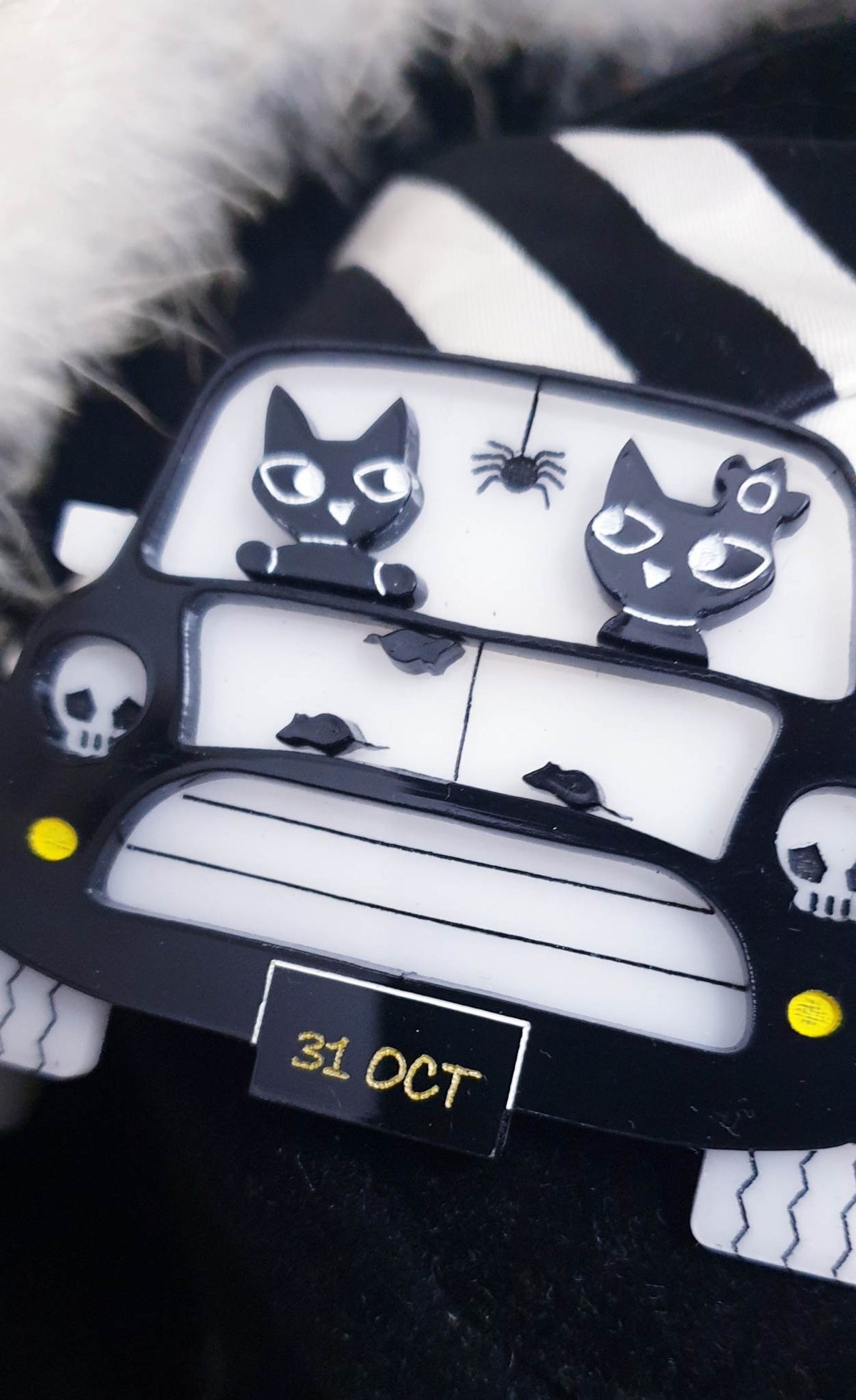 Cooper &amp; Mini First Halloween Brooch