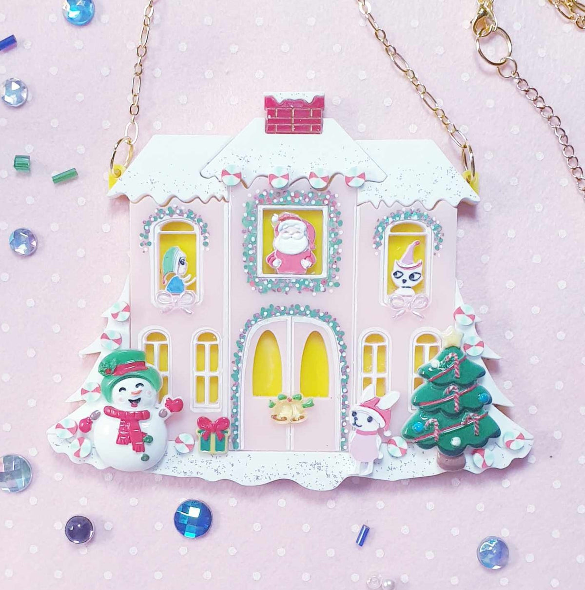 Noel Cottage Necklace