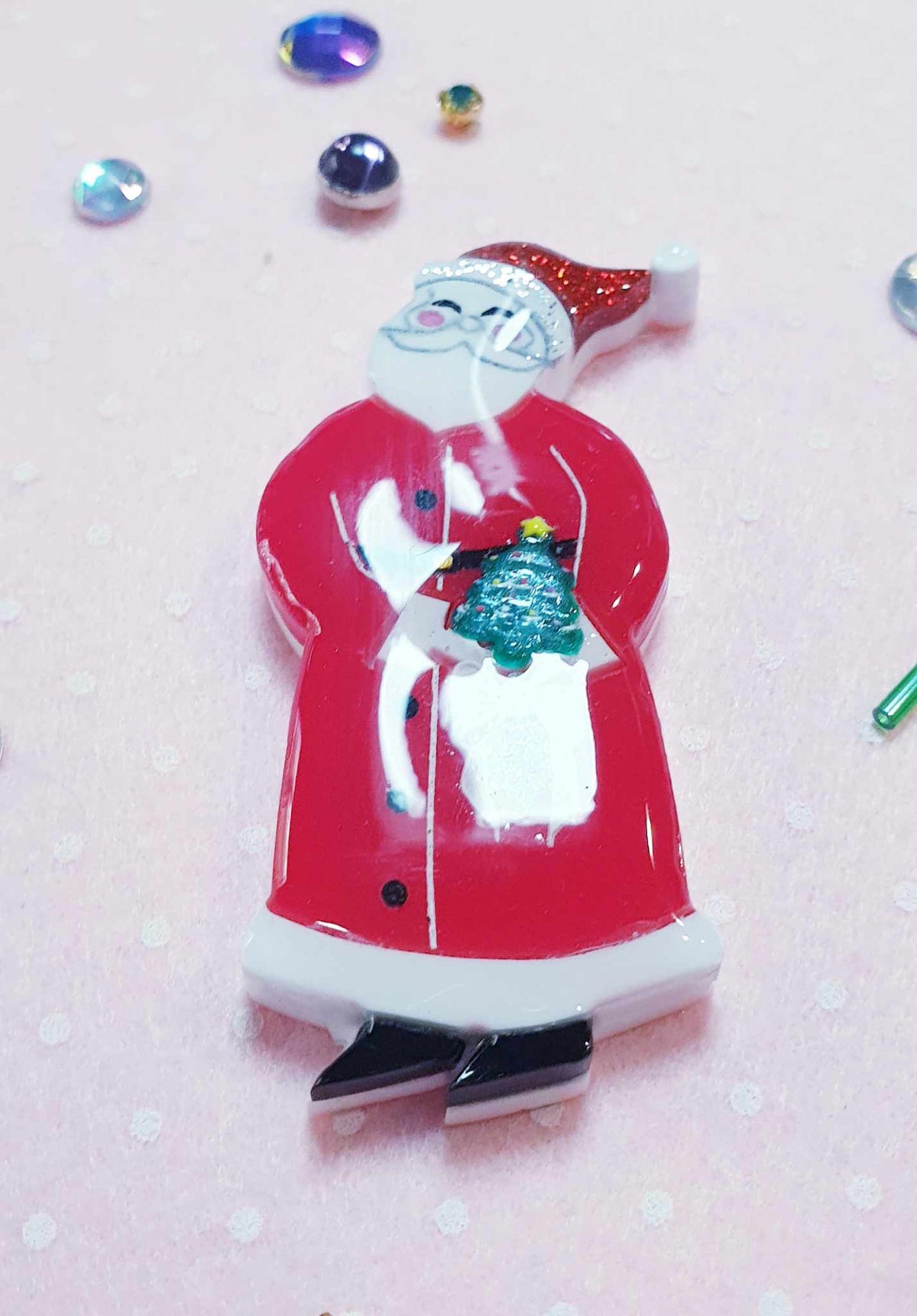 Dear Santa Brooch