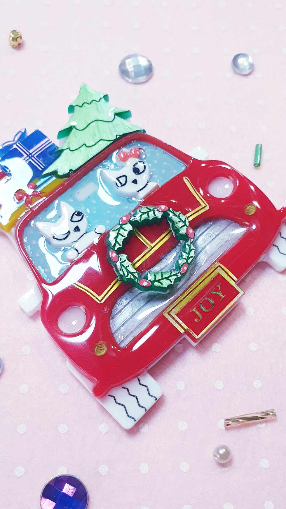 Cooper and Mini First Christmas Brooch