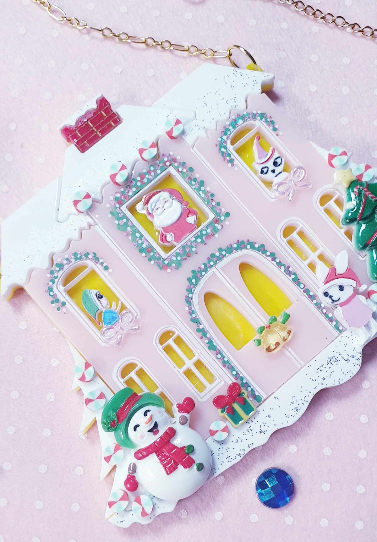 Noel Cottage Necklace