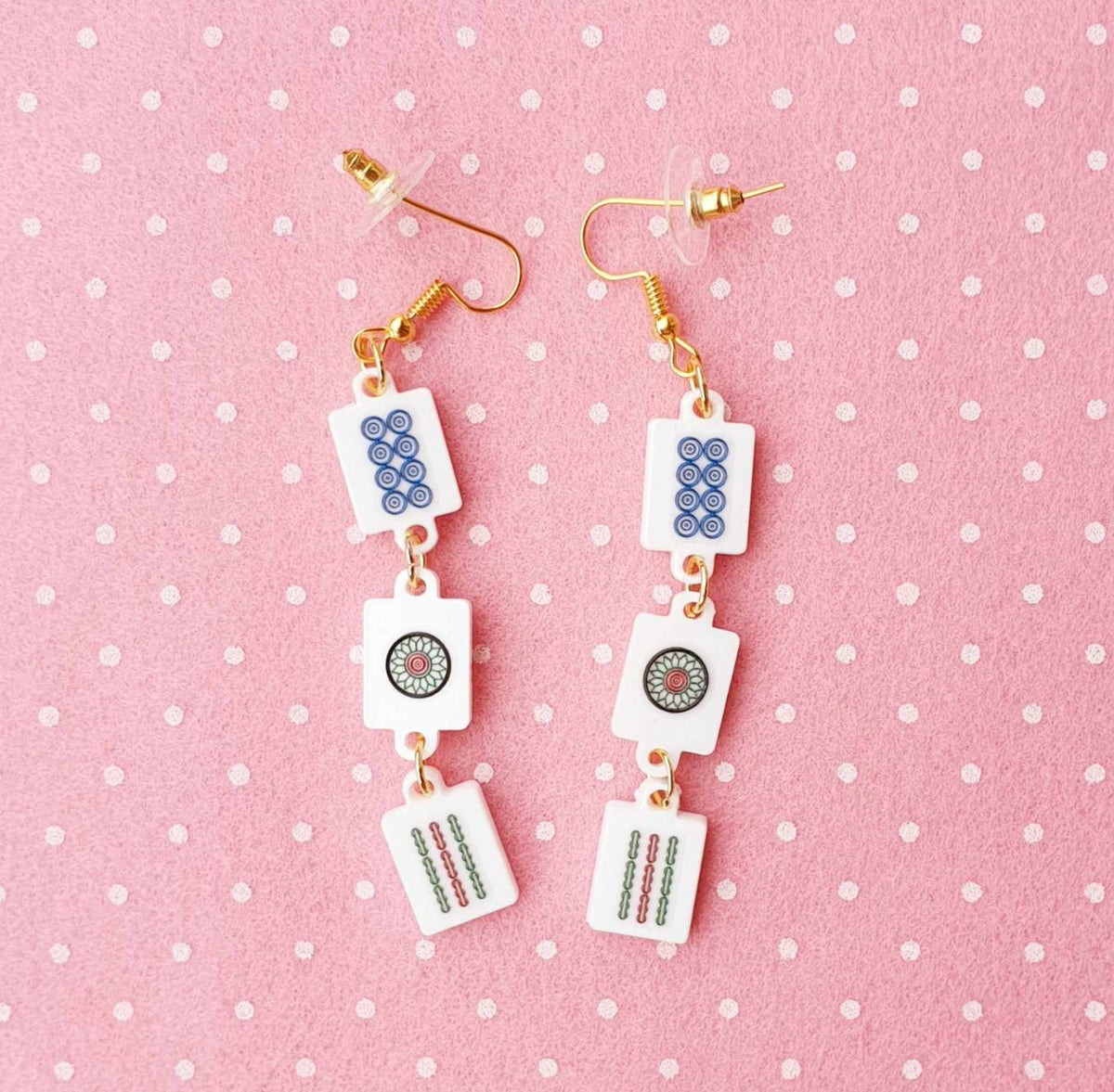 My Mahjong Earrings