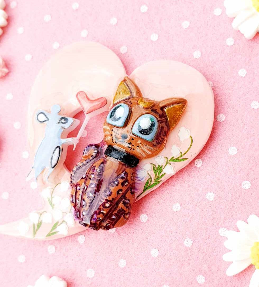 Let Me Love You Brooch