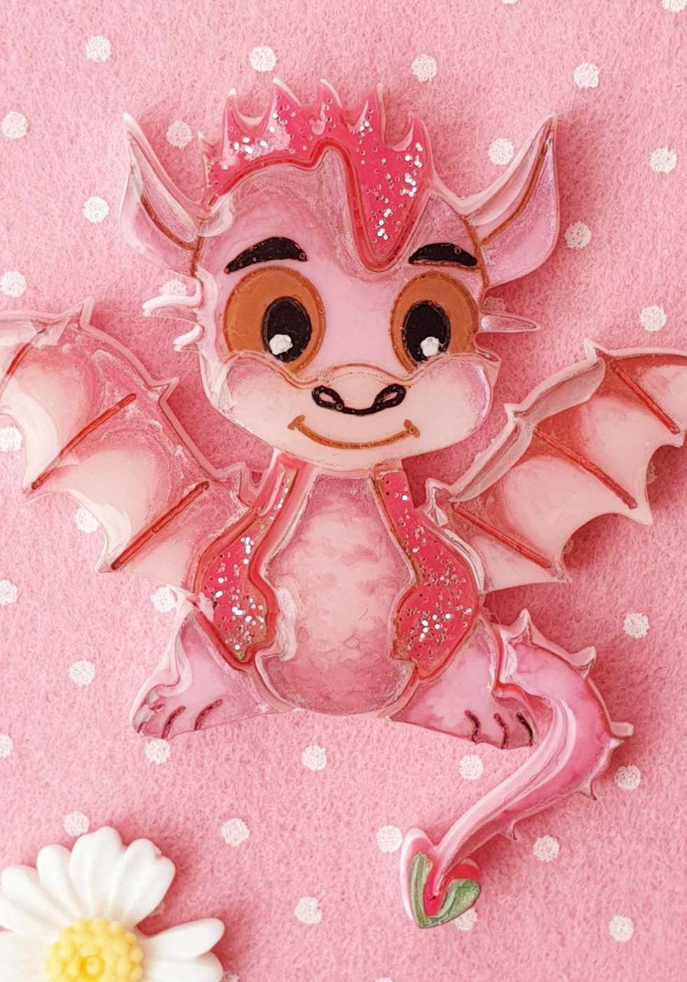 Send A Little Love On Brooch