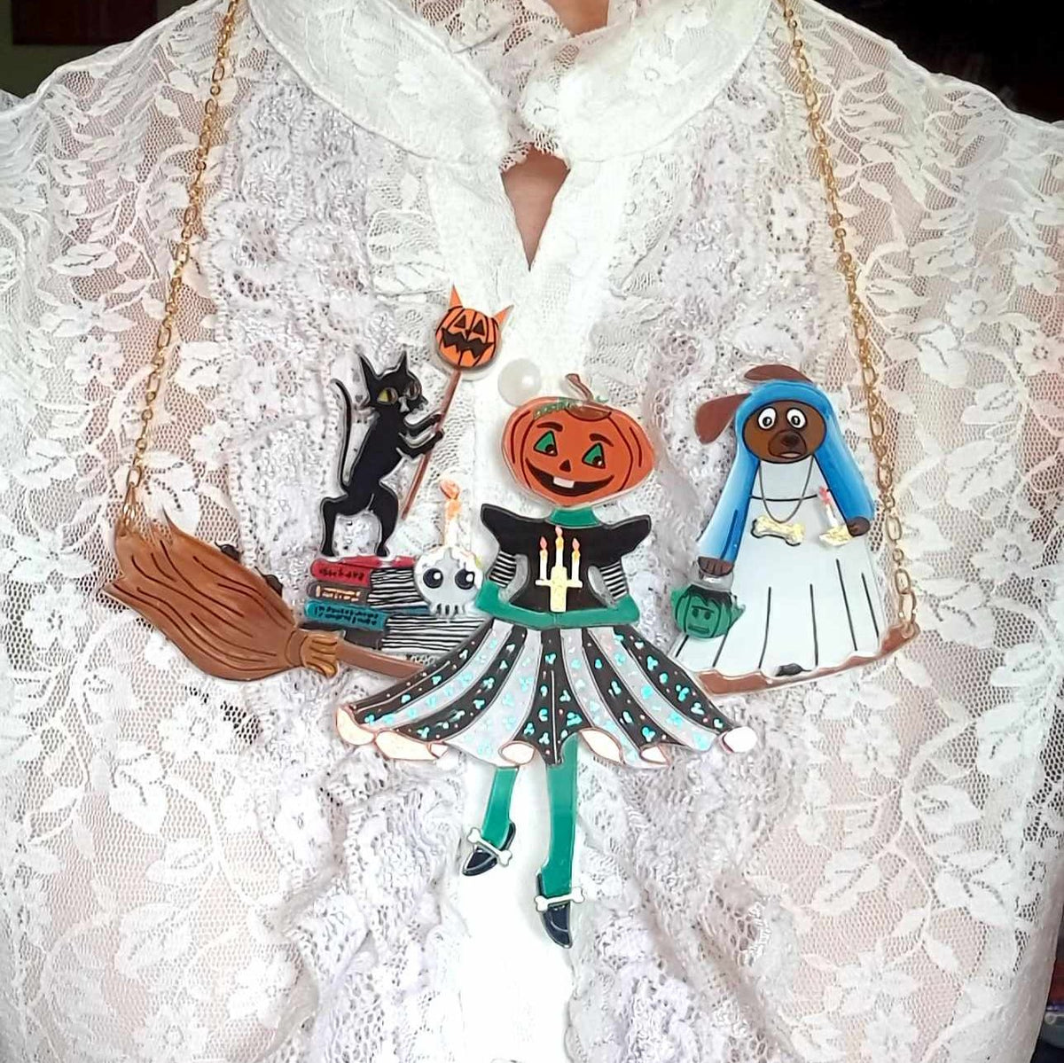 Witch Way To The Party Necklace?