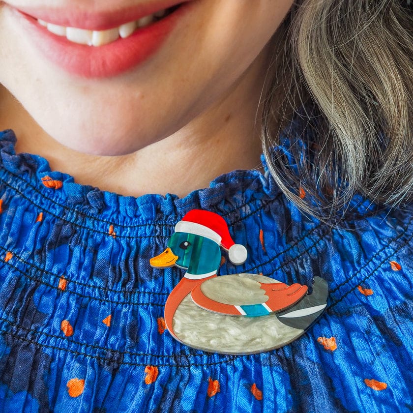 Daphne the Duck Brooch