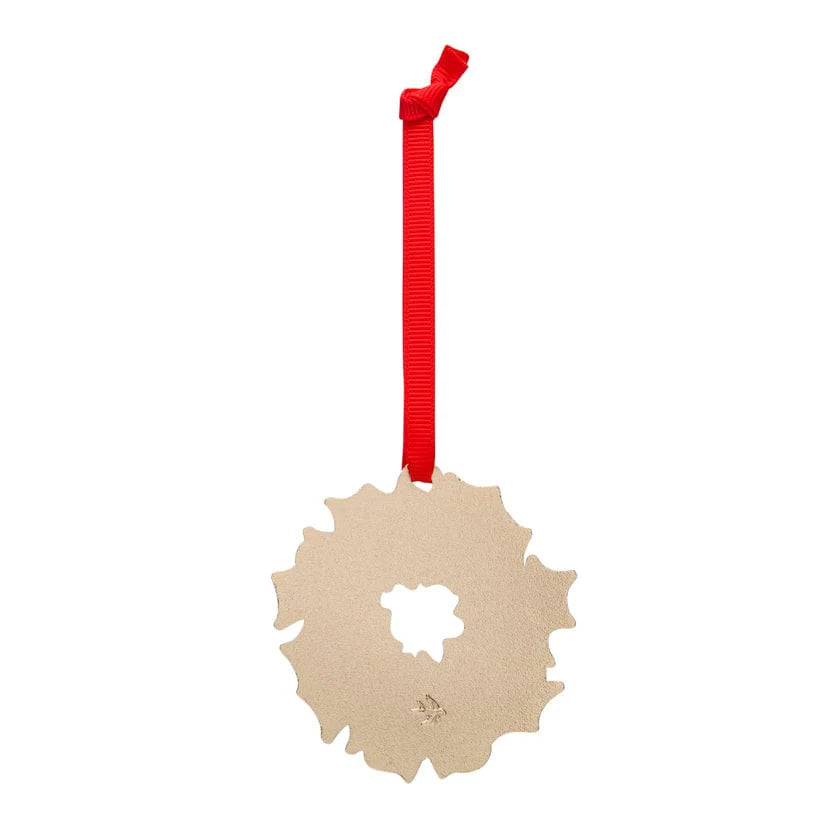 Forest Wreath Enamel Ornament