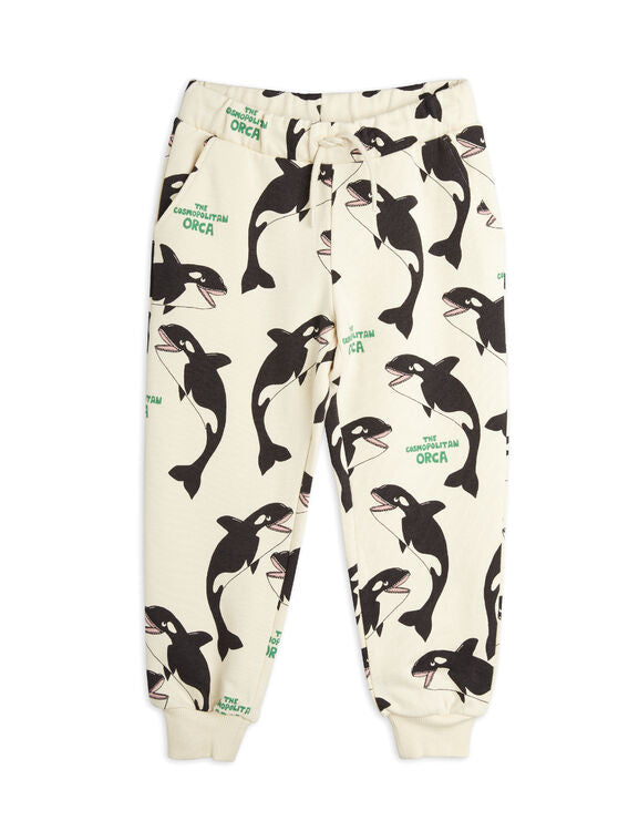 Orca Aop sweatpants offwhite