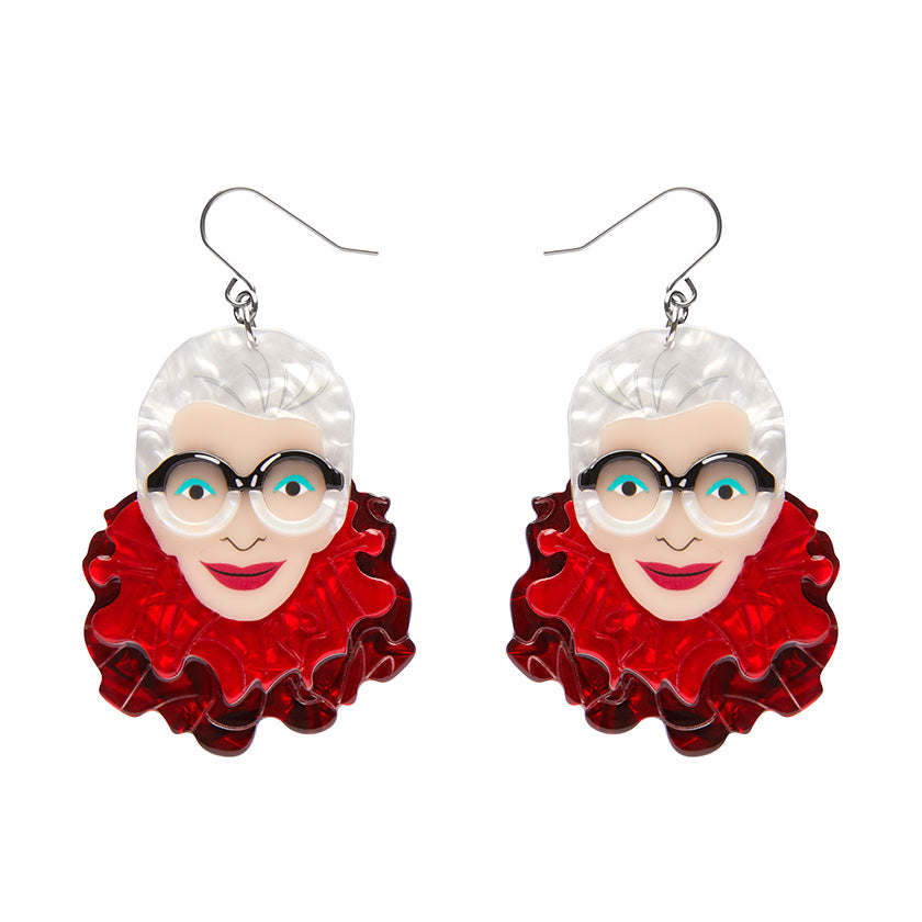 Erstwilder x Iris Apfel The Face of Style Iris Drop Earrings