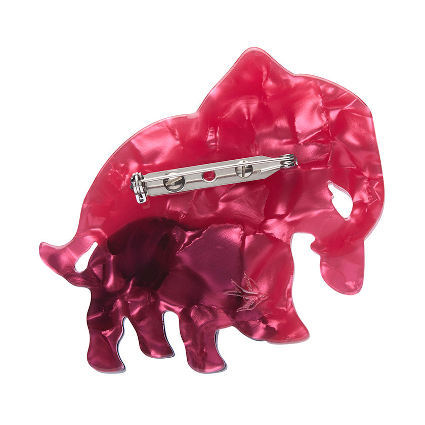 Mother Ella Elephants Brooch