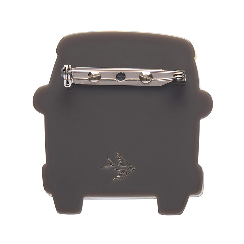 Vagabond Wheels Brooch