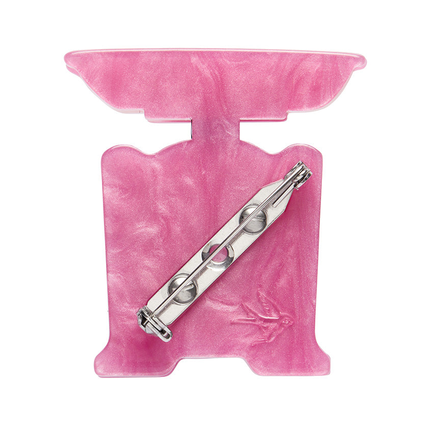 Balance the Scales Brooch