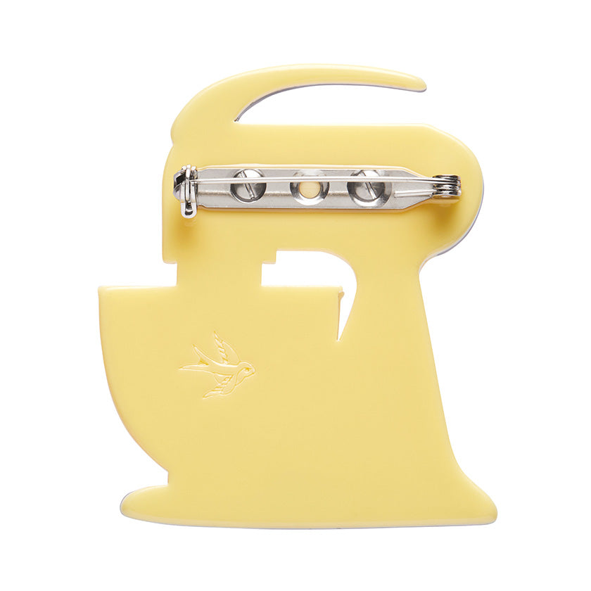 Spin Me Right Round Brooch - Lemon