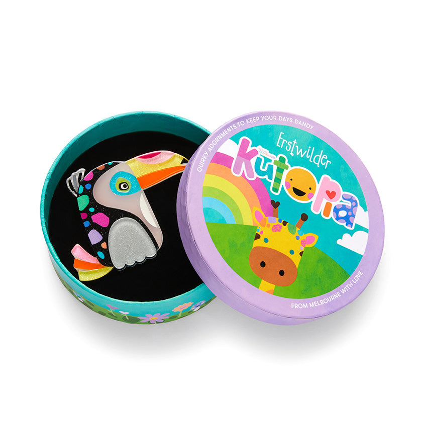 Tara The Toucan Brooch
