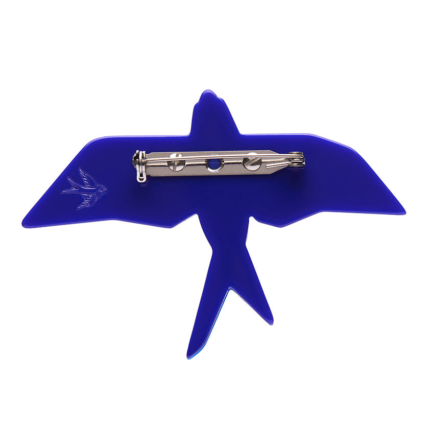 The Singing Swallow Brooch