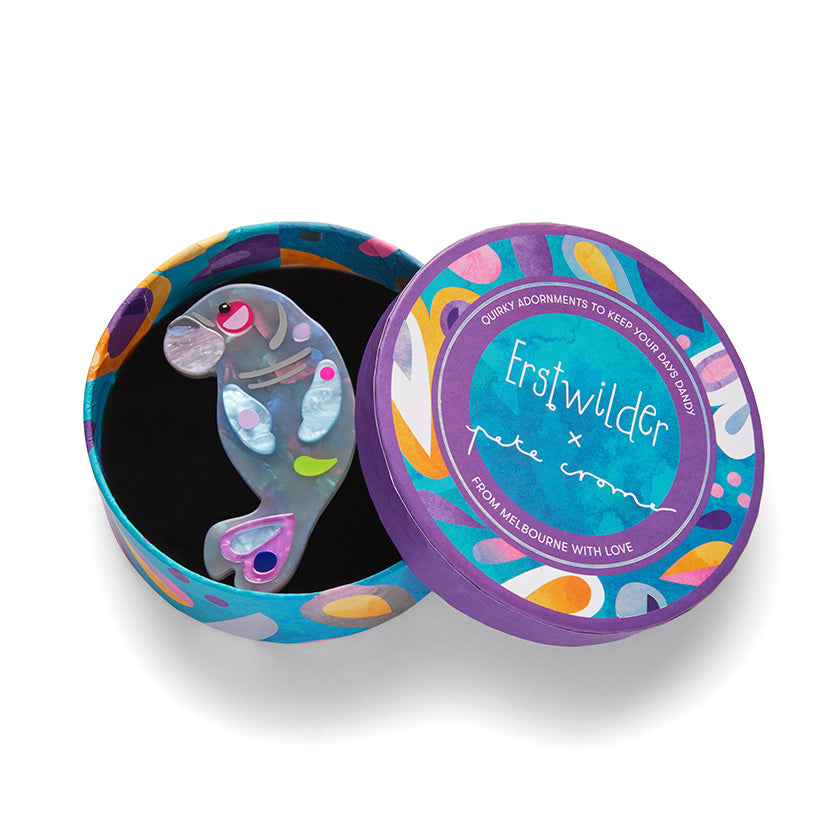 The Dutiful Dugong Brooch Erstwilder x Pete Cromer 2023