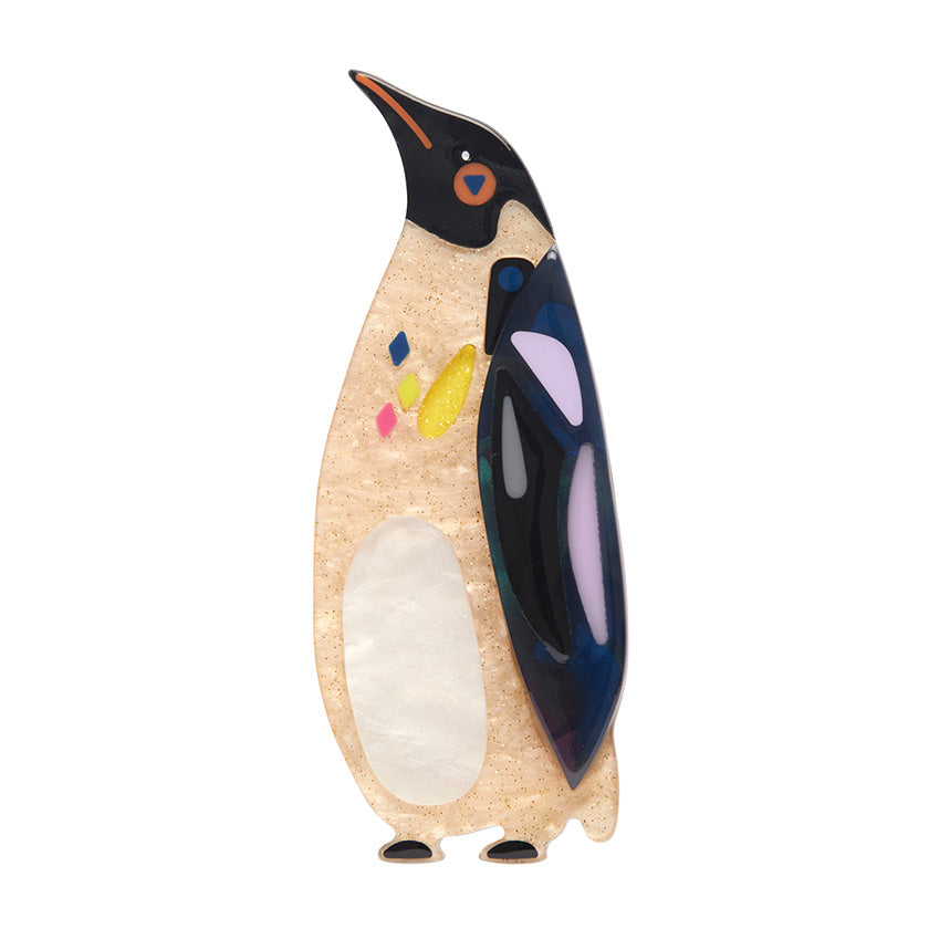 The Emboldened Emperor Penguin Brooch Erstwilder x Pete Cromer 2023