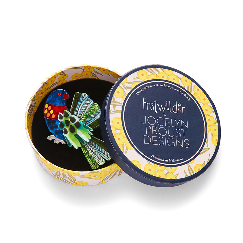 Skittles the Sun Lover Brooch