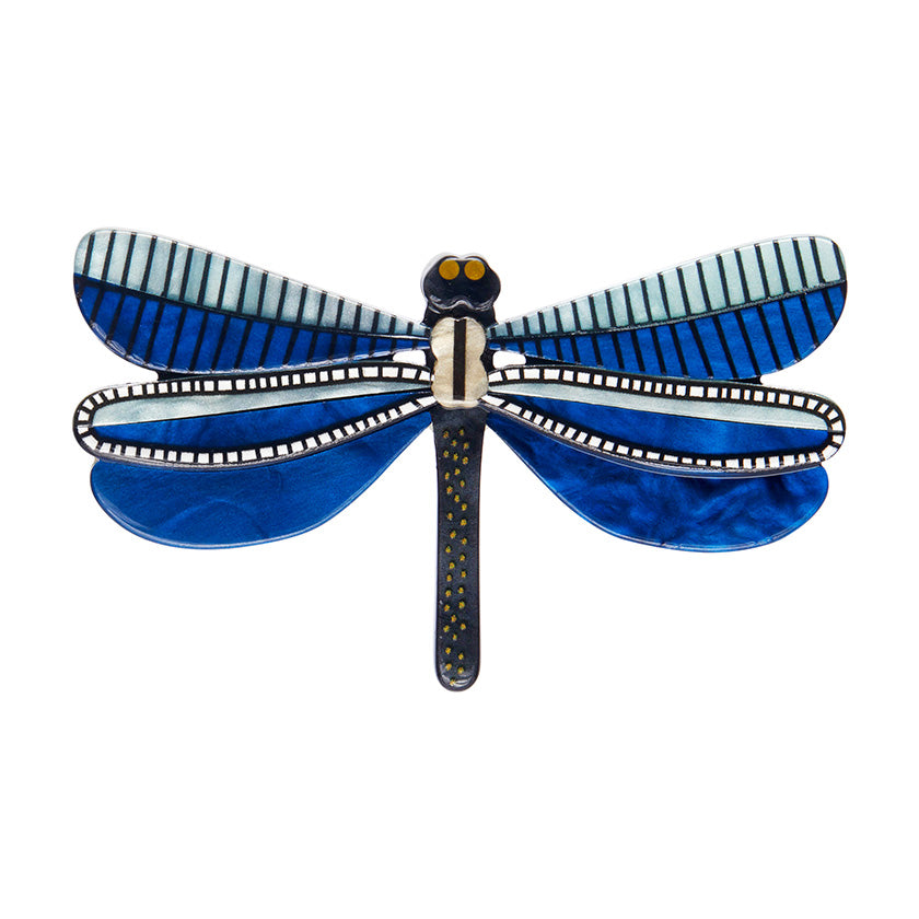 Sapphire Sky Dancer Brooch