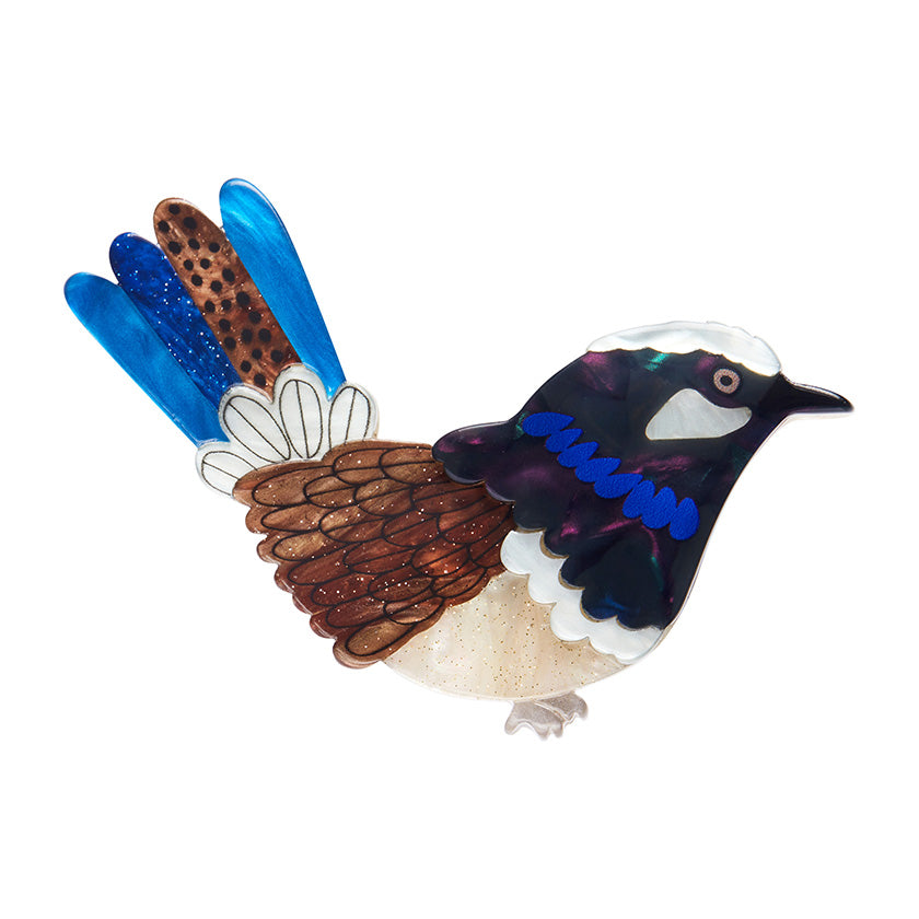 Thunderbolt of Cobalt Brooch