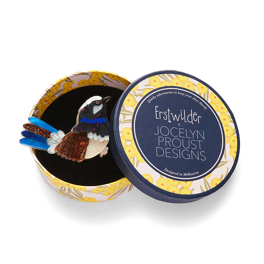 Thunderbolt of Cobalt Brooch