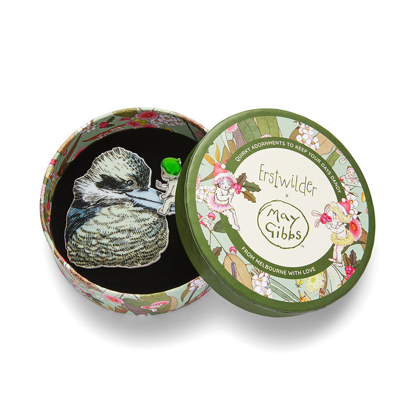 Mrs. Kookaburra Brooch