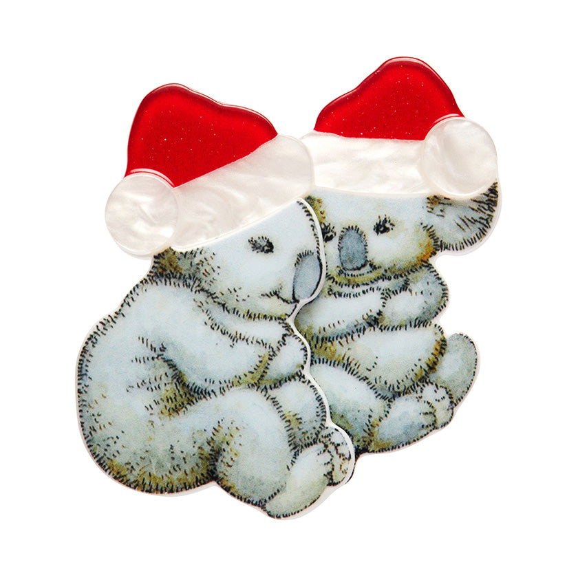 Mr. &amp; Mrs. Bear Brooch