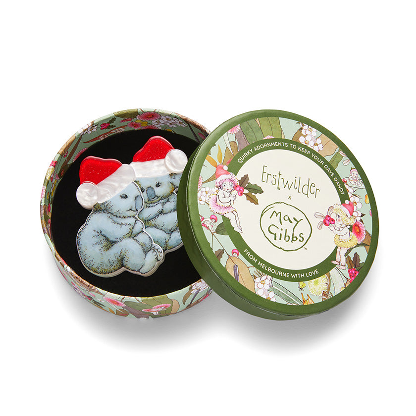 Mr. &amp; Mrs. Bear Brooch