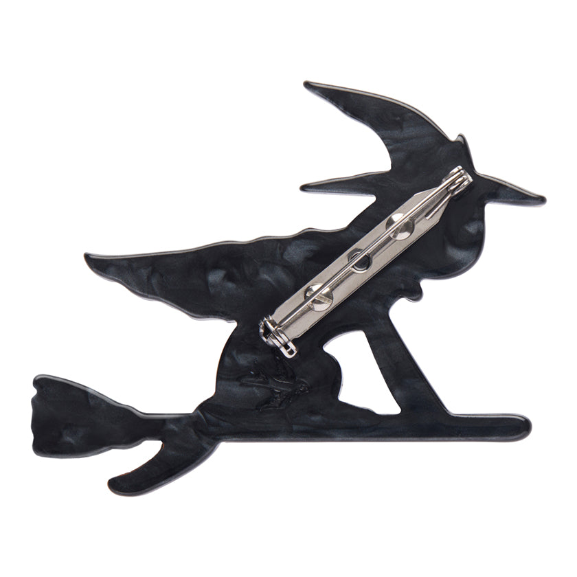 Terry Runyan Bed Knobs &amp; Broomsticks Brooch