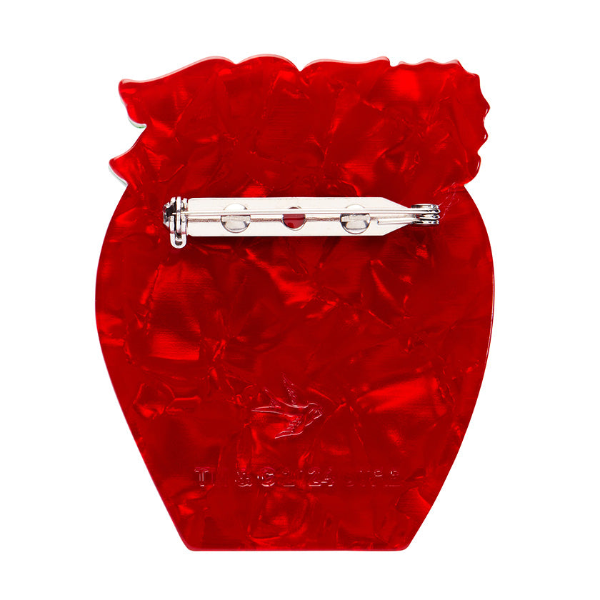 Berry Happy Home Brooch