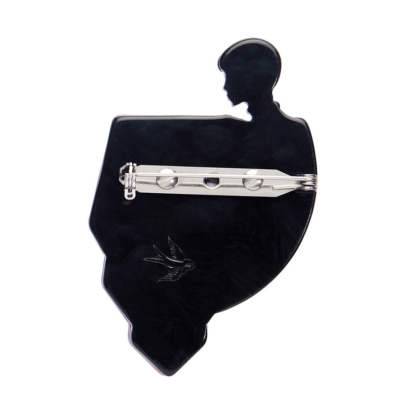 Flamingo Diva Brooch