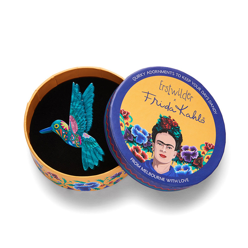Frida&#39;s Hummingbird Brooch