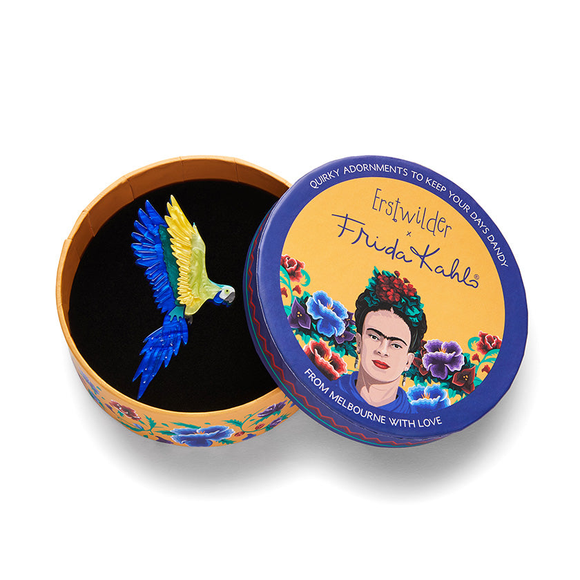 Frida&#39;s Parrot Brooch